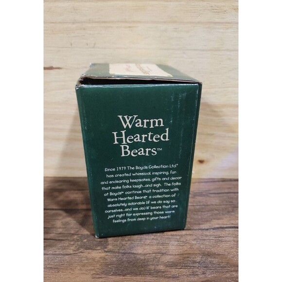 Boyds Bears Resin ETHAN T BEAR Resin 229005. Warm Hearted Bears Collection. - Picture 2 of 6